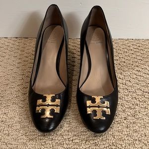 Tory Burch size 7.5 Chelsea Wedge heels